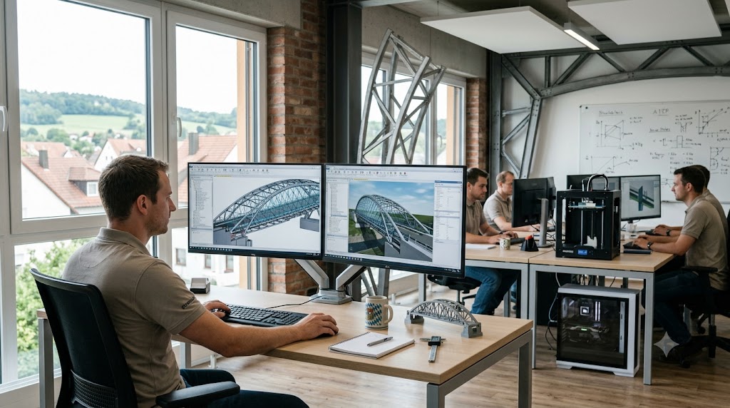 Konstruktion am CAD-Arbeitsplatz